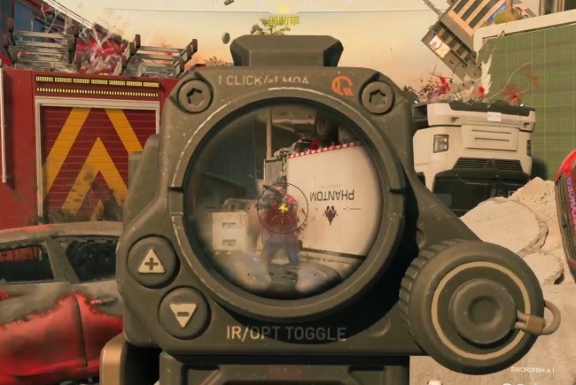 COD BO7のSWORDFISH A1で戦闘